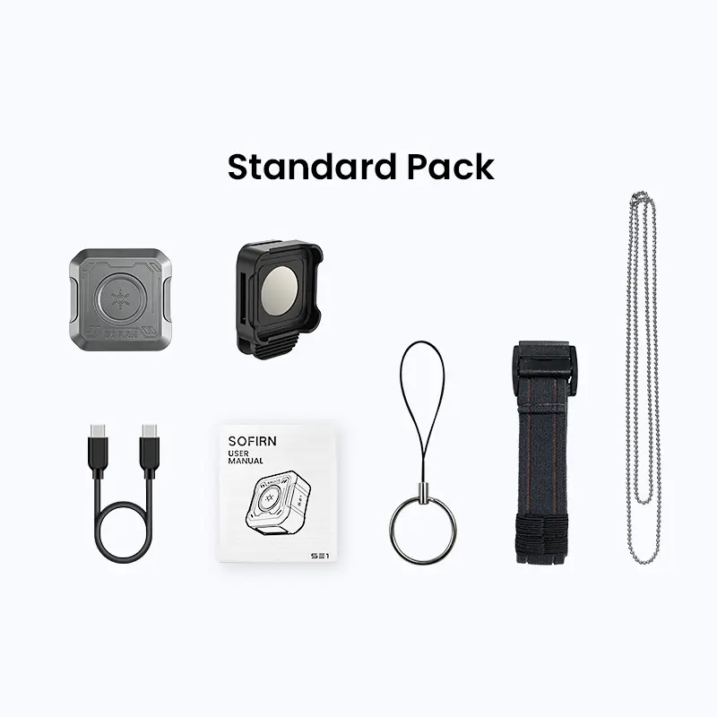 SOFIRN SE1 Pocket Flashlight 300Lm Mini EDC Light RGB Signal Ring Quick-Release Magnetic Wrist Keychain Torch for Bike Ride - Image 8