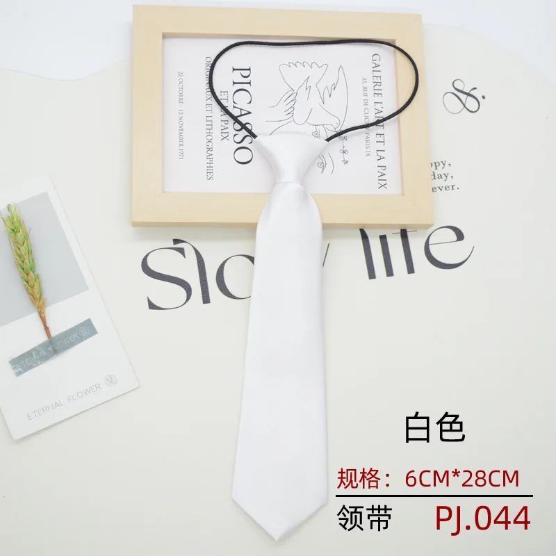 Jungen elastische Krawatte, für Schule, Jungen, Mädchen, Kinder, Baby, Hochzeit, modisch, einfarbig, Krawatte, Hochzeit, Krawatte, Zubehör – Detail 7