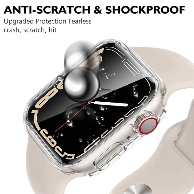 Watch Screen Protector 5PCS Hydrogel Film for Apple Watch Ultra 2 1 49MM 6 5 4 SE 40/44MM Series 7 8 9 41MM 45MM