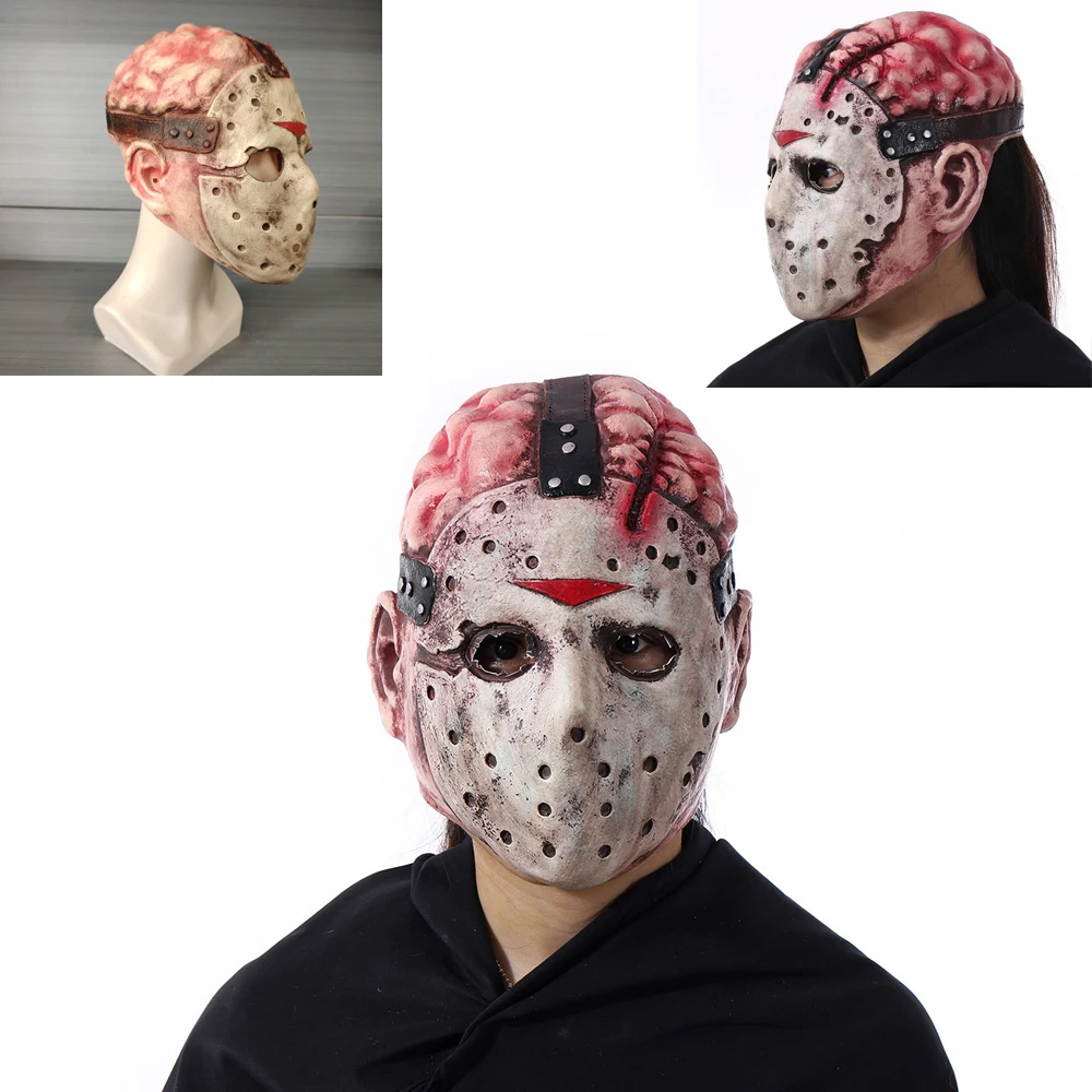 Cosplay Jason Voorhees Friday The 13Th Brain Structure Head
