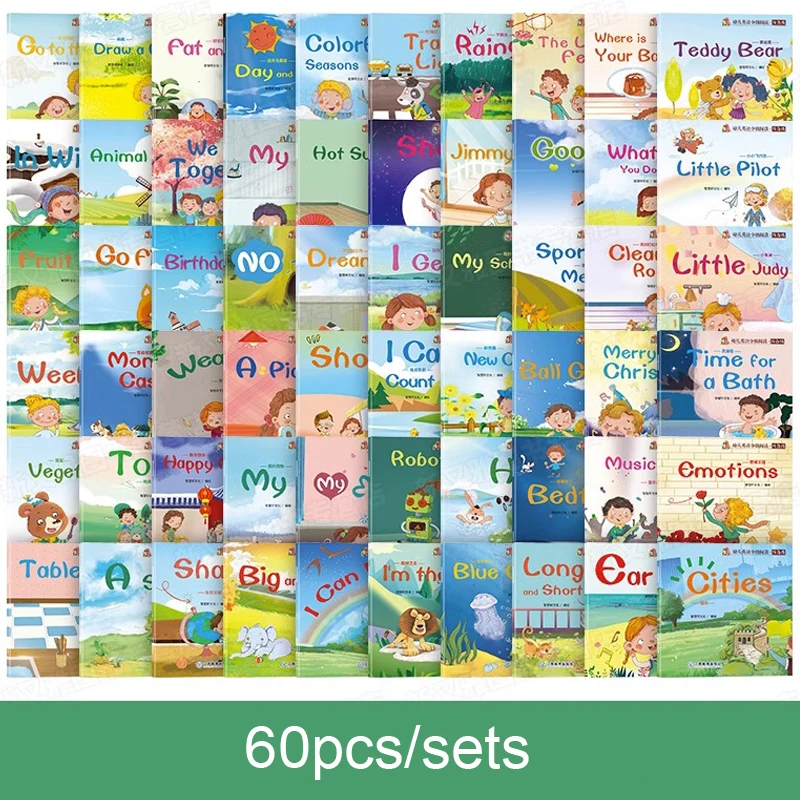 60pcs Kids Storybook Set 3