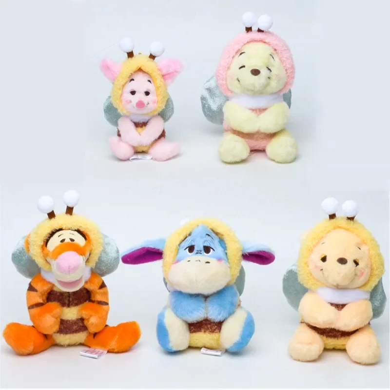 Hot Toys Disney Bee Winnie The Pooh Peluche Cuscino Kawaii Anime Bear Doll Toy Bag Ciondolo Per Regali Di Natale Di Compleanno Per Bambini