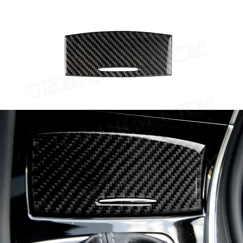 

Carbon Fiber Center Console Gear Panel Door Interior Outlet Stickers Decorative Car Body For Infiniti Q50 Q60 2014-2020