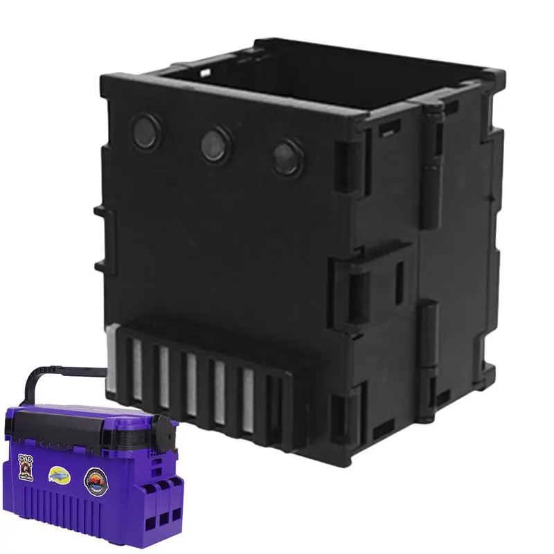 

Tacklebox For Fishing Dual Layer Tacklebox Container Organizers Tackle Storage Box Portable And Sturdy Tackle Storage Box Organi