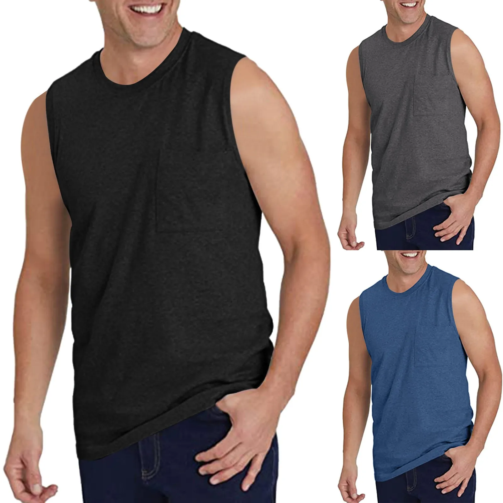 

Новинка, мужская рубашка без рукавов, спортивный жилет Stringer, тренировочная рубашка, майка для мышц, майка для бодибилдинга, одежда для фитнеса