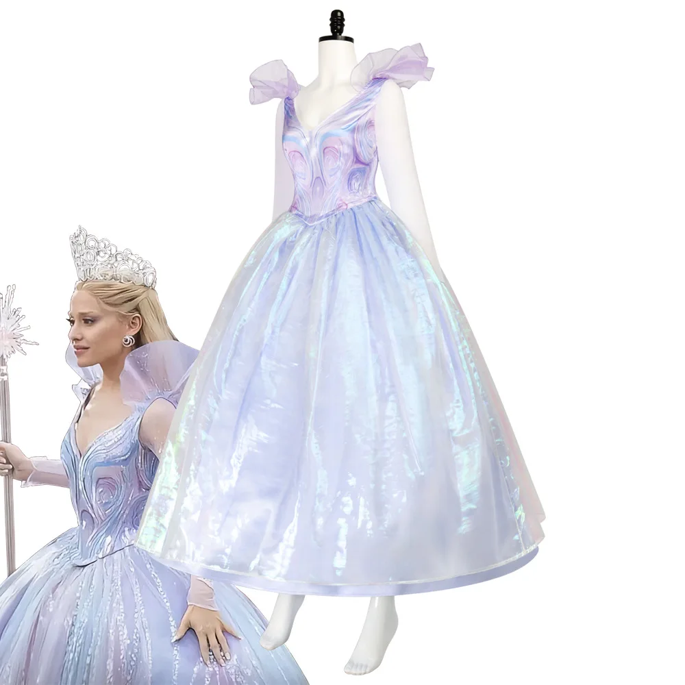 Wicked Musical-Inspired Glinda Pink Dress Costume for Cosplay Events