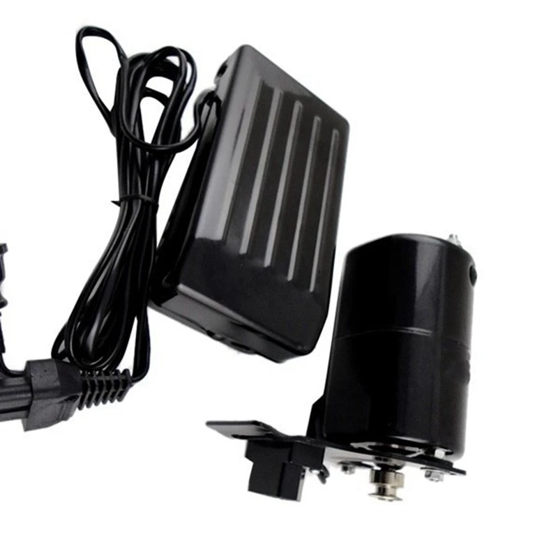 ABXF-Home Sewing Machine Motor Foot Pedal 220V 180W 0.9A Old Style Electric Sewing Machine Motor + Controller Kit EU Plug 3