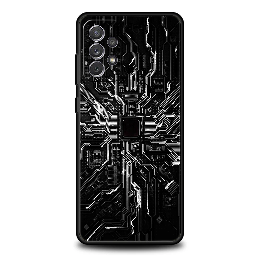 Inside Motherboard Circuit Design TPU Phone Case