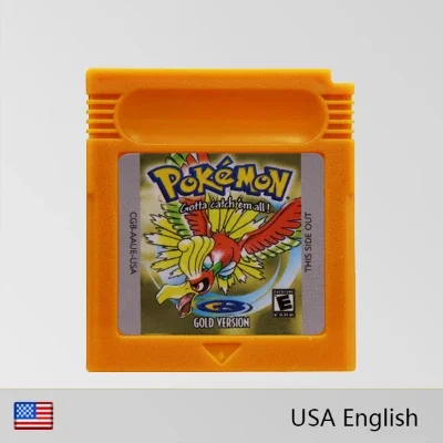thumbnail image 1 of GBC Series Game Cartridge 16 Bit Video Game Console Card Blue Crystal Green Gold Red Silver Yellow English for GBC/GBA, 1 of 5