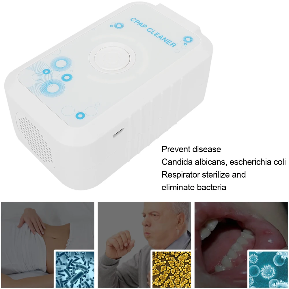 

Портативный CPAP стерилизатор, очиститель с низким уровнем шума, респиратор, озоновый дезинфектор, дезинфицирующее средство, дезинфекция, инструмент для ухода за телом, дезинфекция