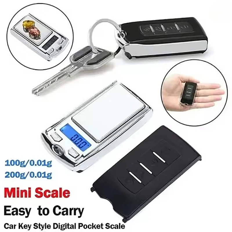 1PC Portable Mini Digital Pocket Scales 100g 0.01g for Gold Sterling ...