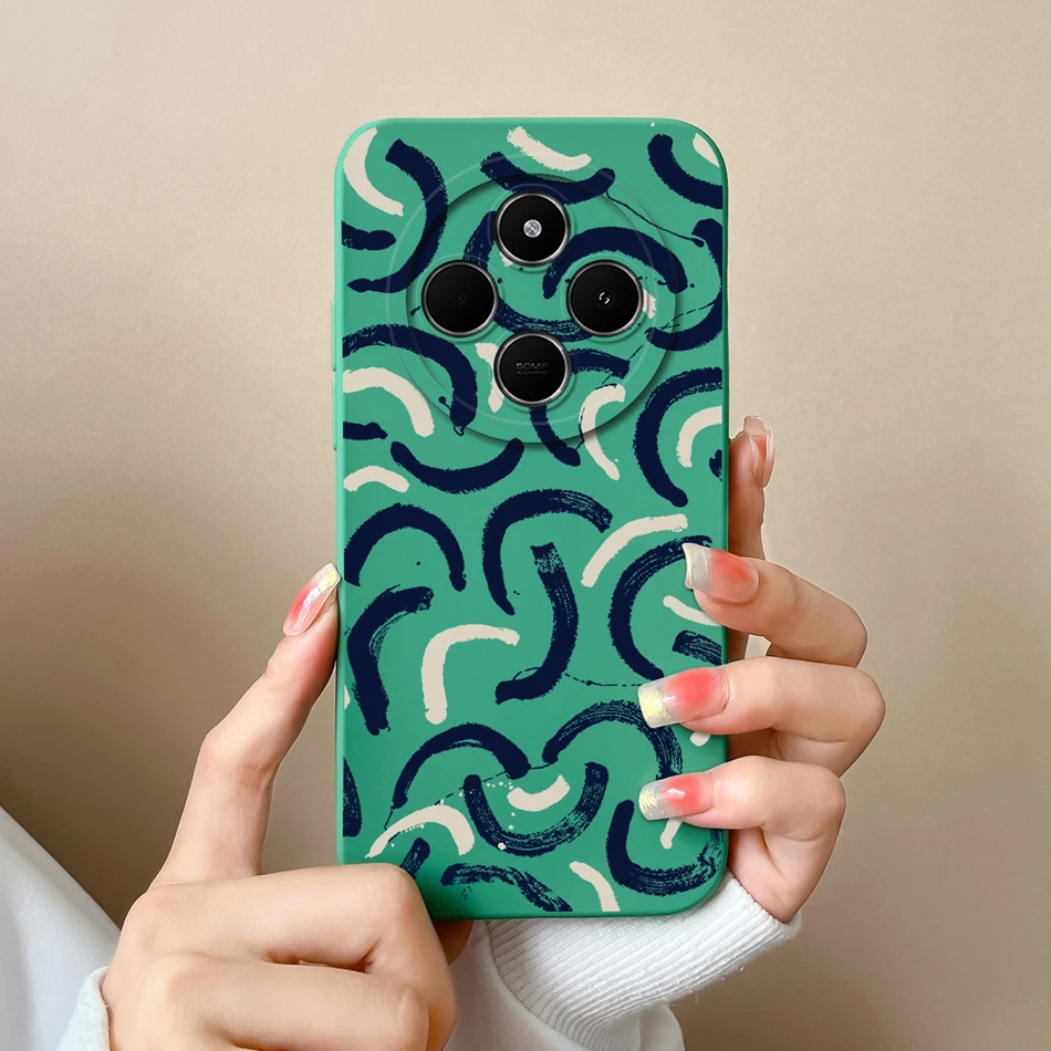 Cute Design Liquid Silicone Phone Case - High Quality Soft Back Cover in Vibrant Colors