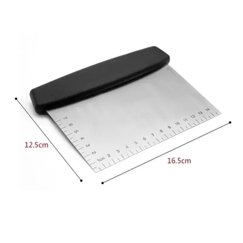 Dough Scraper Dough Cutter 1 Pc 6.5 inch multifunctional stainless steel flour cutter scale flour dough cutter scraper
