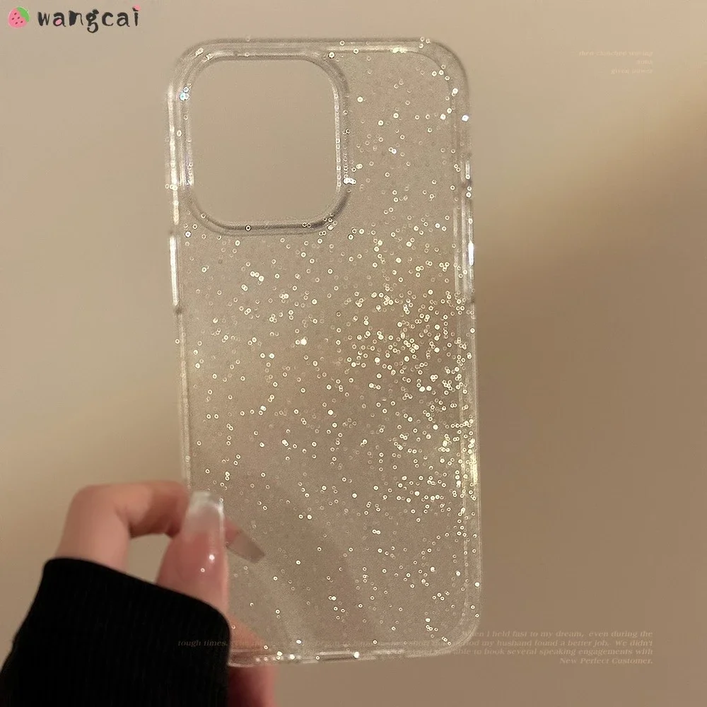 ل ممن لهم A3 برو الطاقة A3x A3i A80 A60 A40 A40m A58 A38 A18 4G 5G جراب هاتف بريق فاخر شفاف واضح غطاء ناعم