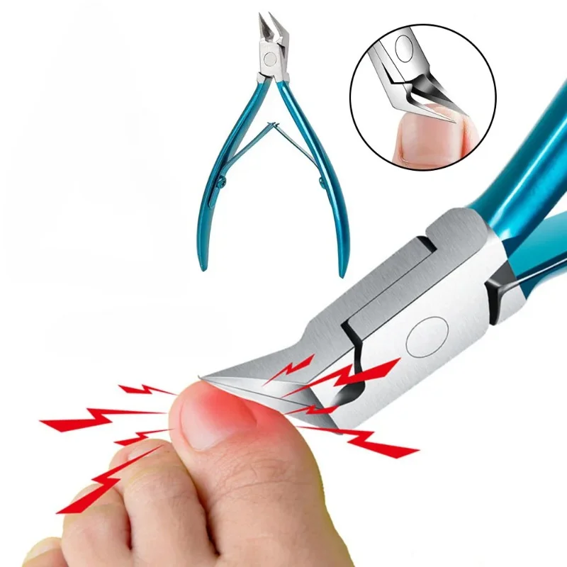 Toe Nail Clipper For Ingrown Or Thick Toenails Toenails Trimmer Professional Podiatrist Toenail Nipper With Stainless Steel Supe