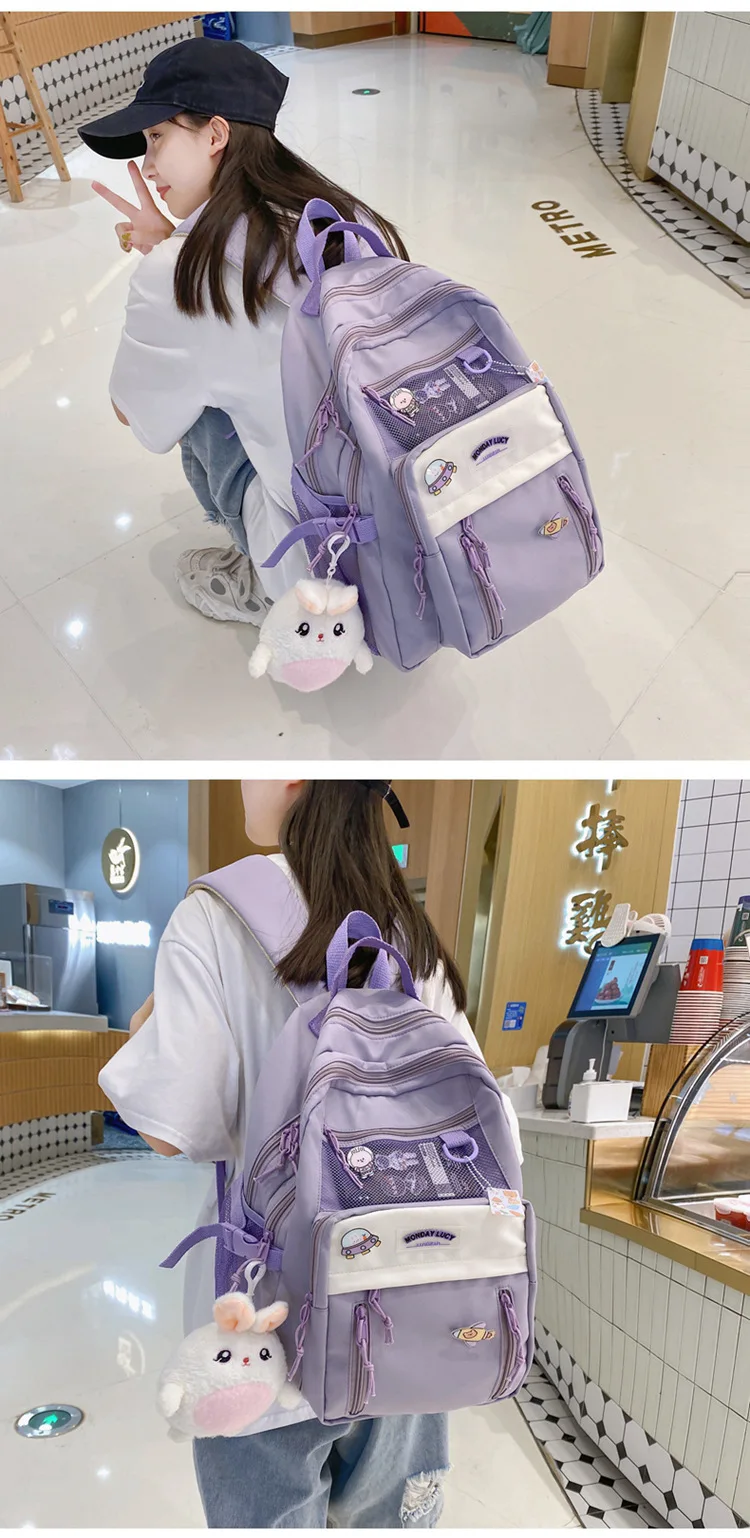 Kawaii Harajuku Large Pastel Backpack - Special Edition