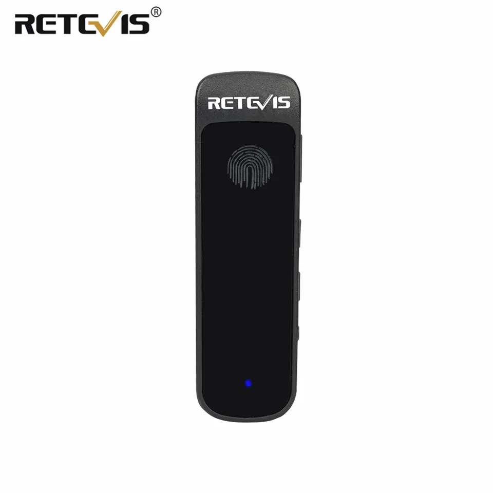 Retevis EWN001 Wireless Bluetooth Earphone USB Type C Charger Dual PTT VOX Bluetooth Headset for RB637 Walkie Talkie Smart Phone lot 5pcs 2 pin k type handsfree flexible earphone headphone w microphone for dual radio baofeng uv5r uv 5r kenwood walkie talkie