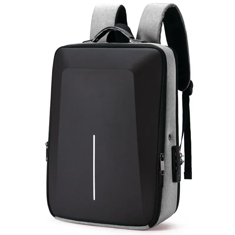 JUMO CYLY Anti-Theft Hard Shell Laptop Backpack, Waterproof Travel Backpack With USB