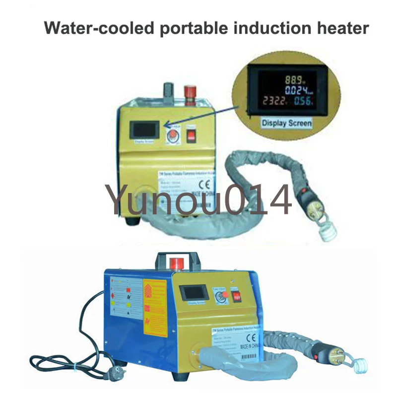 

High Frequency Induction Heater, Water Cooled, Heating Machine, Welding Metal Copper Pipe, Brazing Equipment, 220 V, 110V