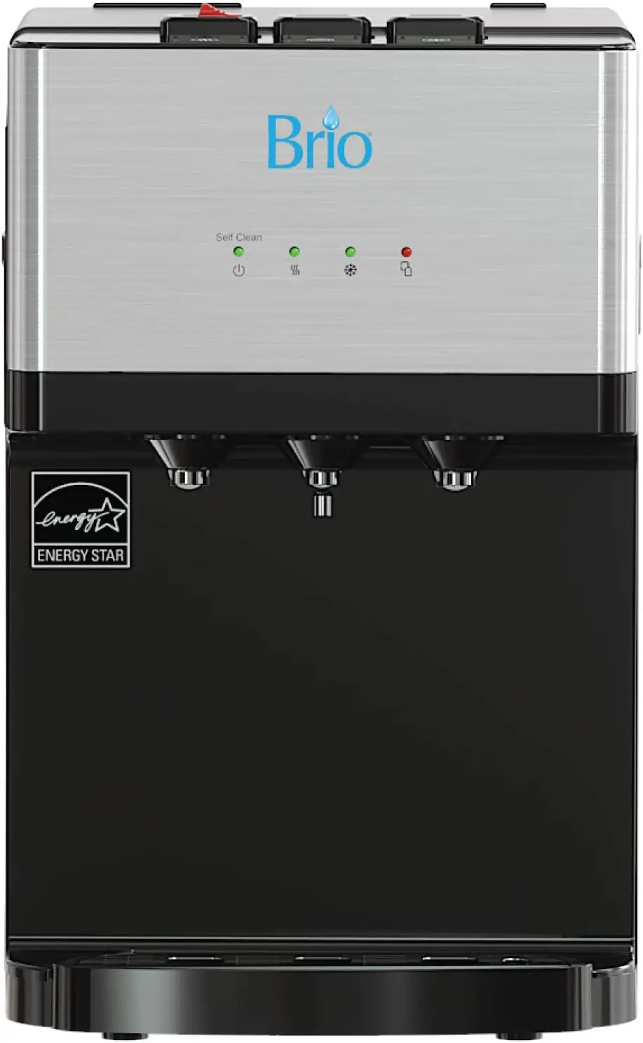 Self Cleaning  Water Cooler Dispenser with Filtration - Hot Cold and Room Temperature Water. Free 2