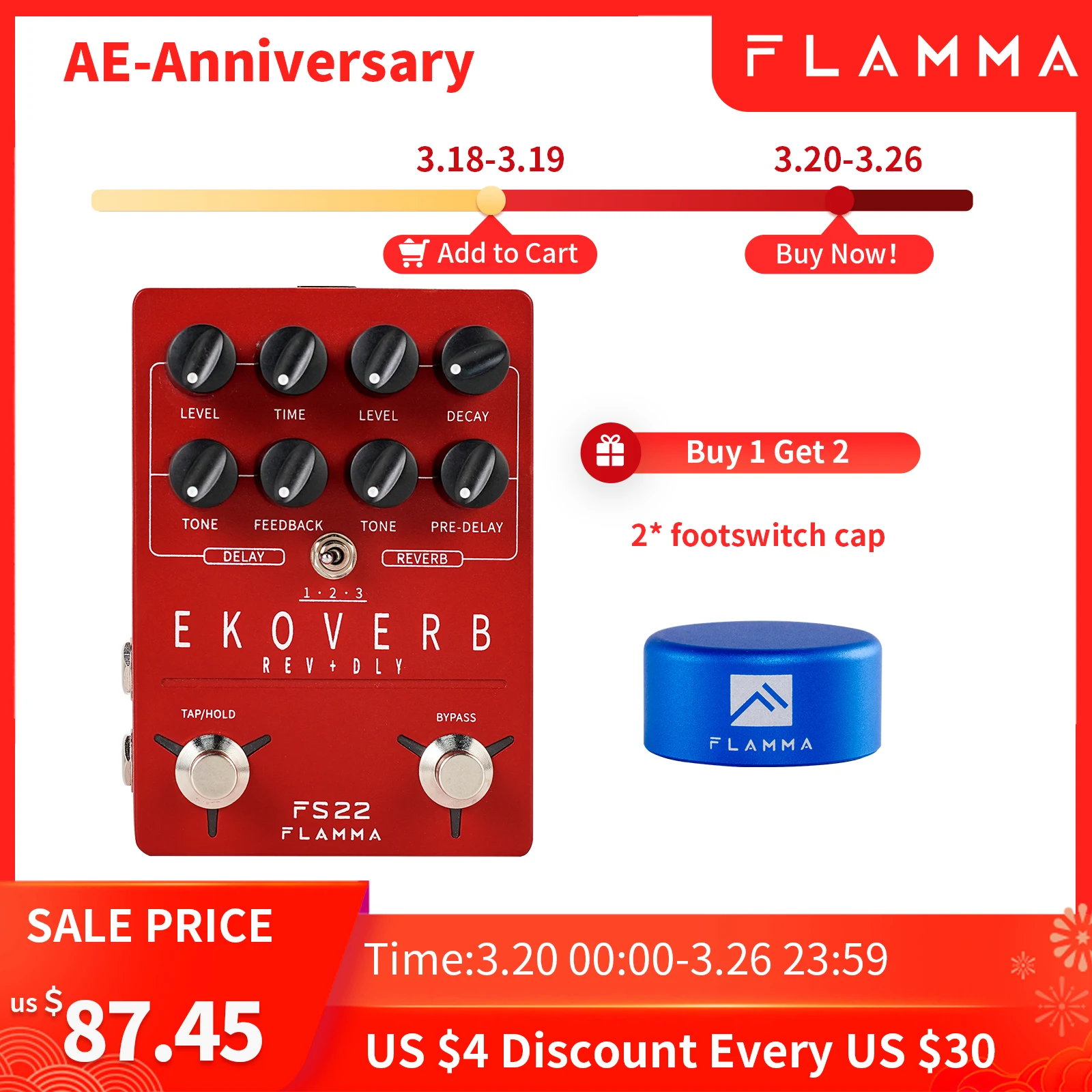 最大49%OFFクーポン FLAMMA FS22 ディレイ リバーブ revecap.com