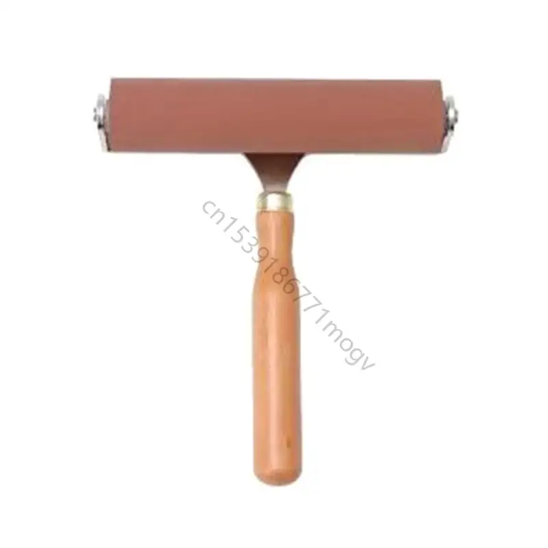 Versatile Rubber Brayer Roll for Creative Art Projects