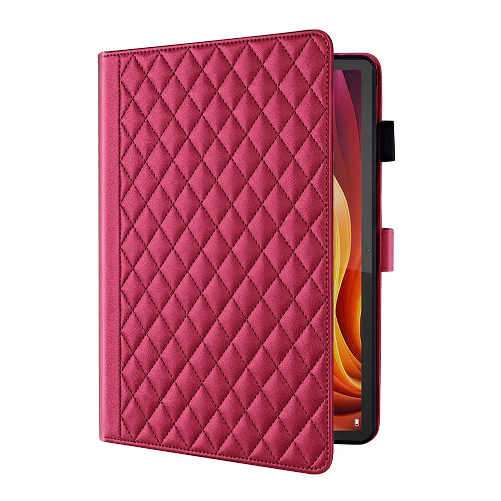 Elegant PU Leather Wallet Tablet Cover - Fashionable Protective Case in Chic Design