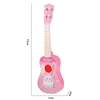 Children Ukulele Musical Toys 4 Strings Small Guitar Montessori Education Instruments Music Toy Musician Learning Gift 5