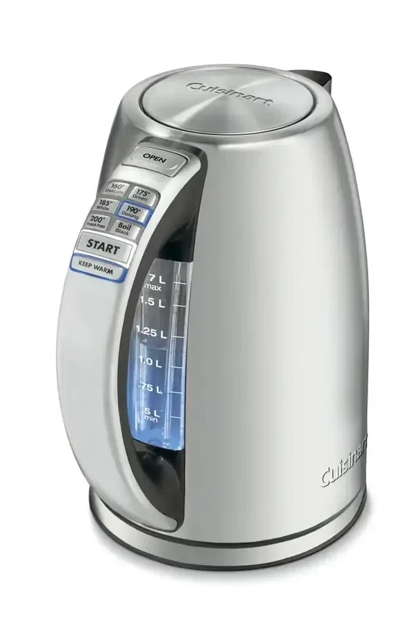 

Cuisinart Tea Kettles PerfecTemp® Cordless Electric Kettle, CPK-17P1WM