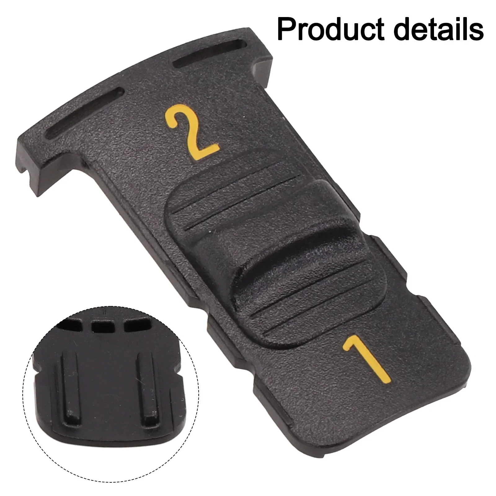 Practical New Shifter Button DCE151TD1 For:DCD791B-B3 Power Tools Replace Accessories Brand New DCD791B DCD796D2