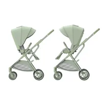 Poussette bébé portable pliable bidirectionnelle multifonction légère avec sac de maman poussette bébé à quatre roues 3