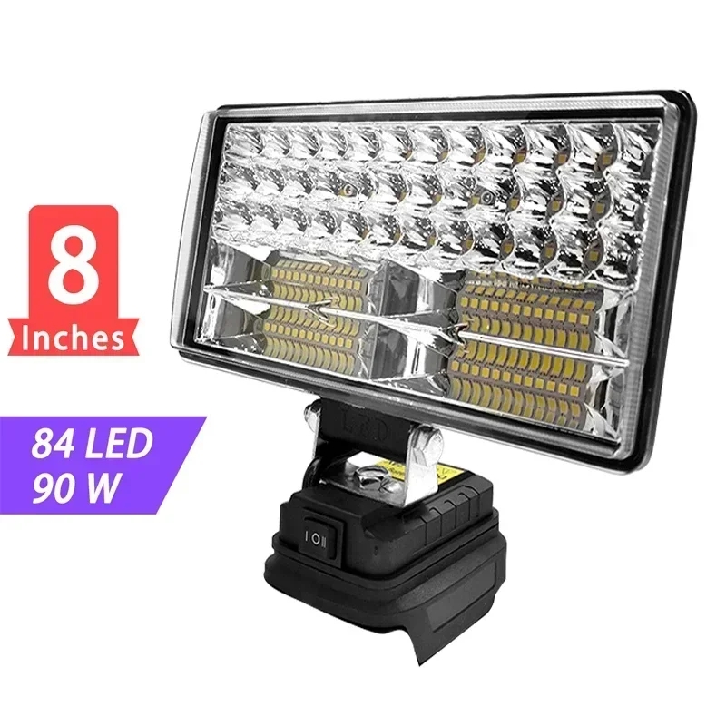 Portable LED Work Light For Makita 3/4/5/8inch Battery Light Outdoor Camping Repairing Emergency Lighting Without Batteries portable work lights portable work light