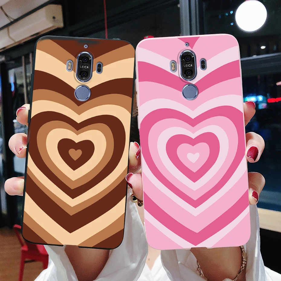 Custodia Love Heart Pattern Per Huawei Mate 9 10 Pro Custodia Morbida In Silicone Per Huawei Mate9 Mate10 Mate 9 Mate 10 Pro Case