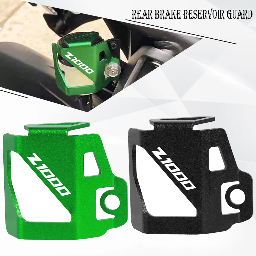 For Kawasaki Z1000 Z 1000 High Quality New Motorcycle Cnc Aluminum Rear Brake Fluid Reservoir Cover Oil Cap Guard Protection