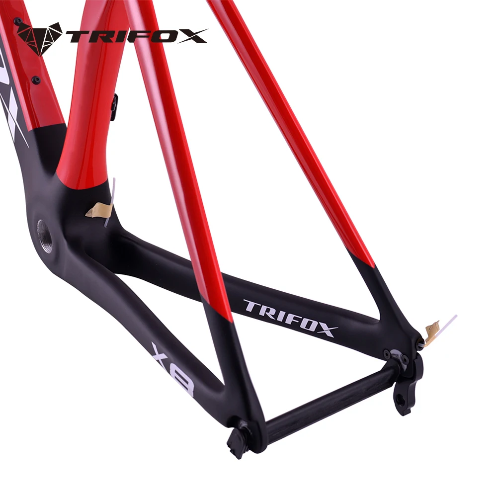 週末限定ンセール Full Carbon Road Bike Frame Fork Seatpost Headset Rim/V パーツ
