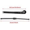 Car Windscreen Window Rear Wiper Arm Wiper Blade Set 13 Inch for VW Golf 5 polo Mk4 Mk5 Hatchback 2003-2009 3