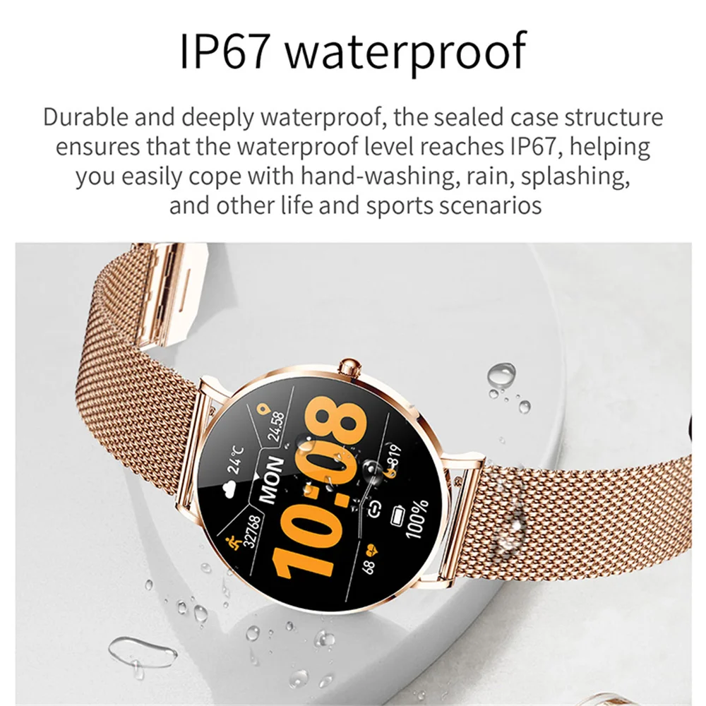 2022 ʹ Ʈ ġ 1.36 &AMOLED 360*360 HD ȼ ׻ ð ˸ Smartwatch  + 