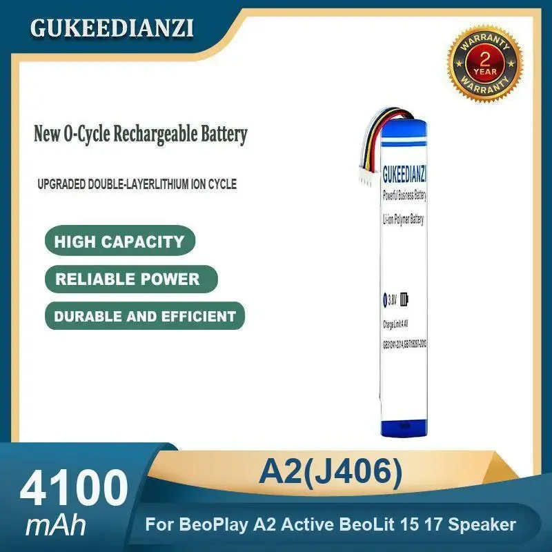 Battery For Bang & Olufsen BeoPlay A2 Active BeoLit 15 17 P2 BO J406 C129D2 Speaker A1 CA18 P6 PA-BO01 E8 TWS ICR18650NH-2S view 2