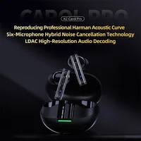 KZ Carol Pro TWS Bluetooth 5.4 Earphone 6 MIC Active Noise Canceling True Wireless in-Ear Earbuds Hifi Game Music Headphone 1