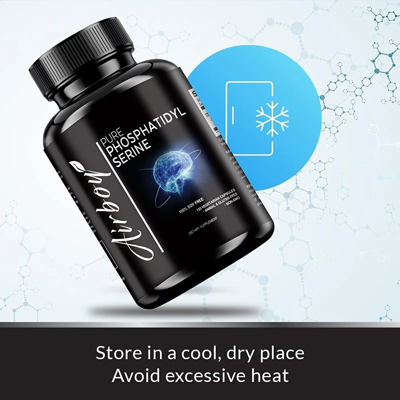 Phosphatidylserine Capsules Enhance Memory Concentration Refresh Mind Relieve Stress