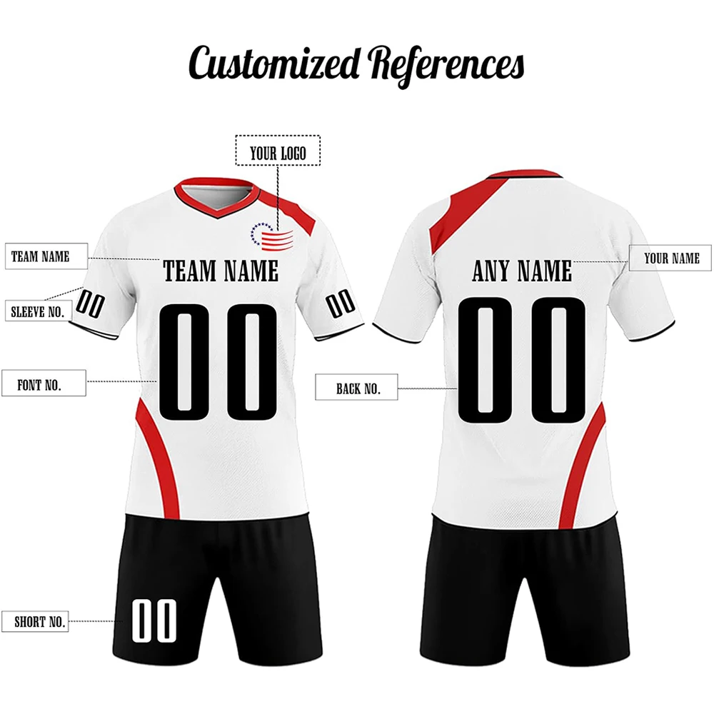 Volleyball Jersey for Men/Women/Boys/Girls Personalized Volleyball Jersey with Name/Number/Breathable Sports Uniform
