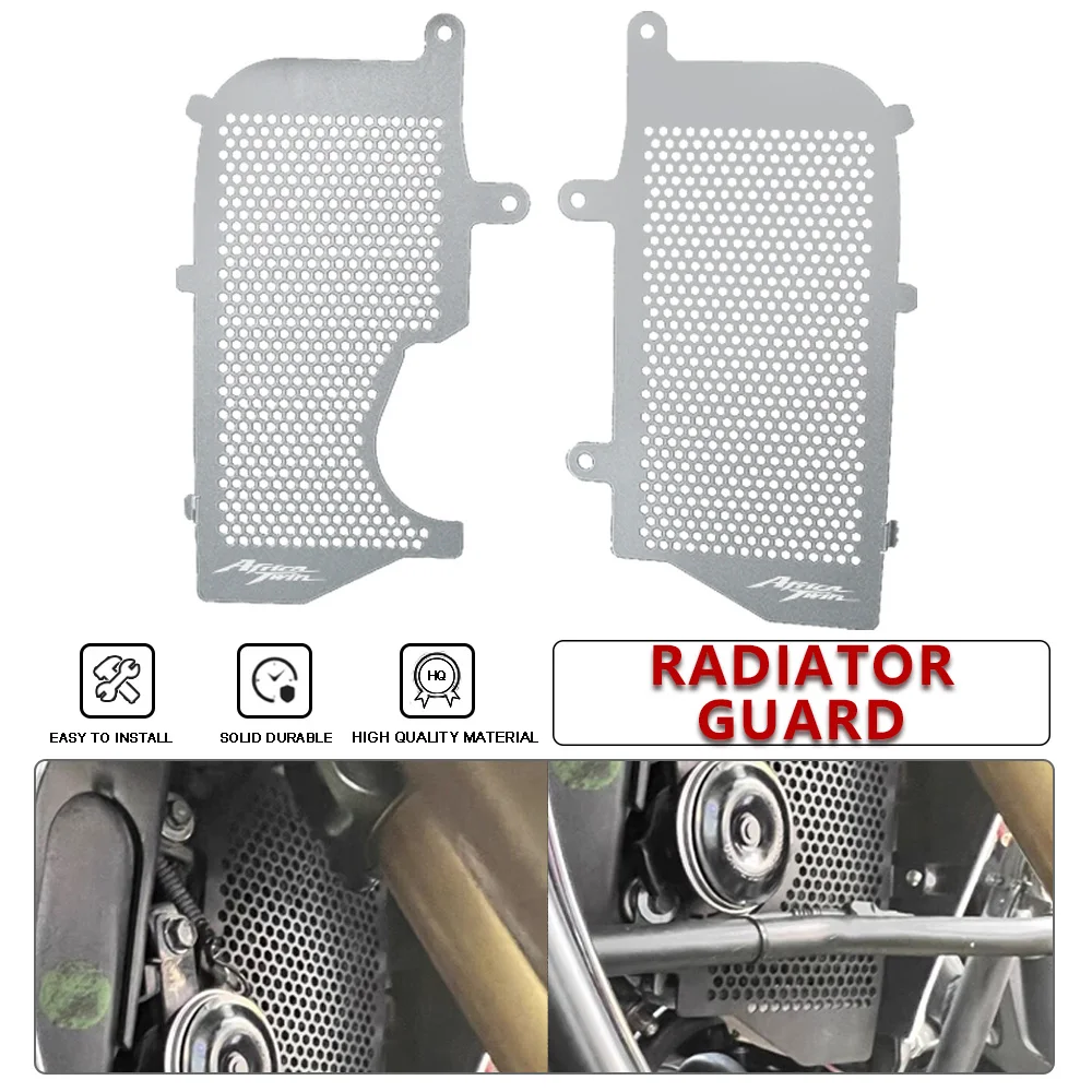 

For Honda Africa Twin CRF1100L CRF1100 Adventure Sports 2020 - 2024 Motorcycle Accessories Radiator Guard Protector Grille Cover