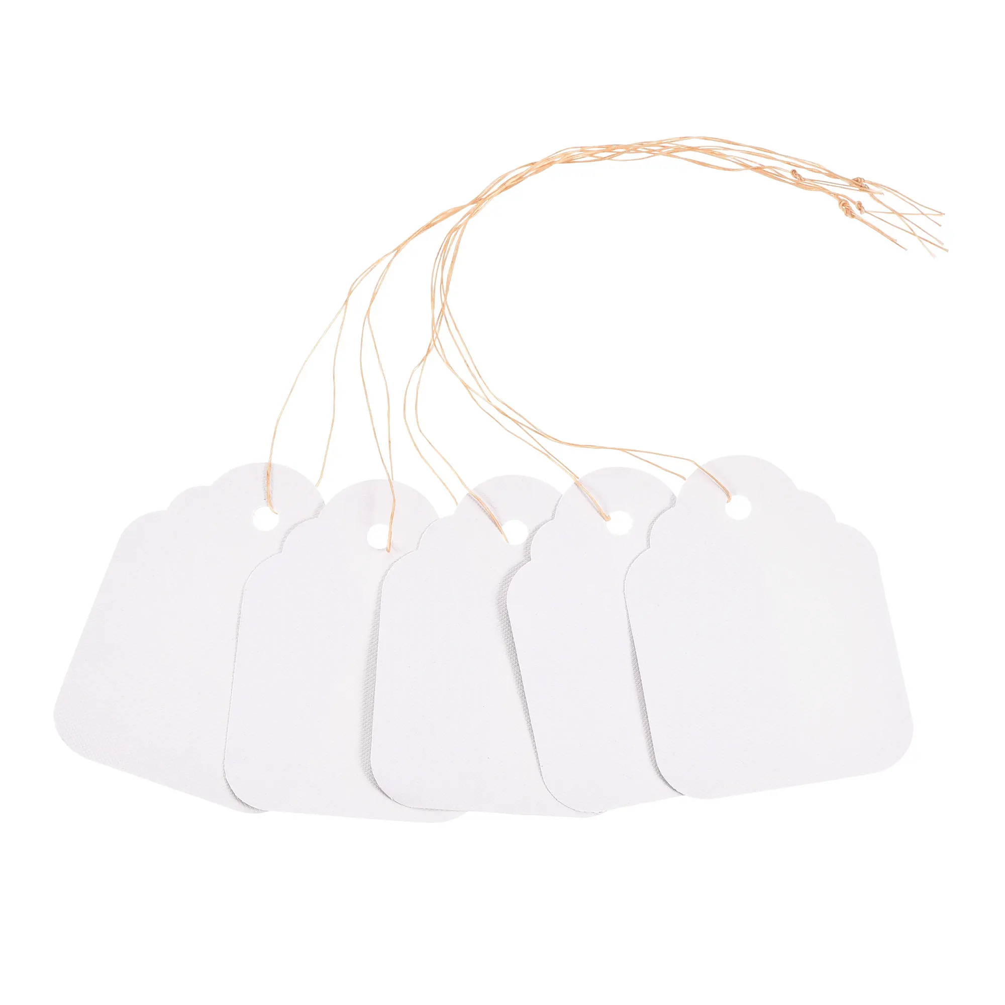 

Uxcell Этикетка из ПВХ 7x5 см, водонепроницаемая для сада, магазина, дома, белая упаковка из 100 шт.