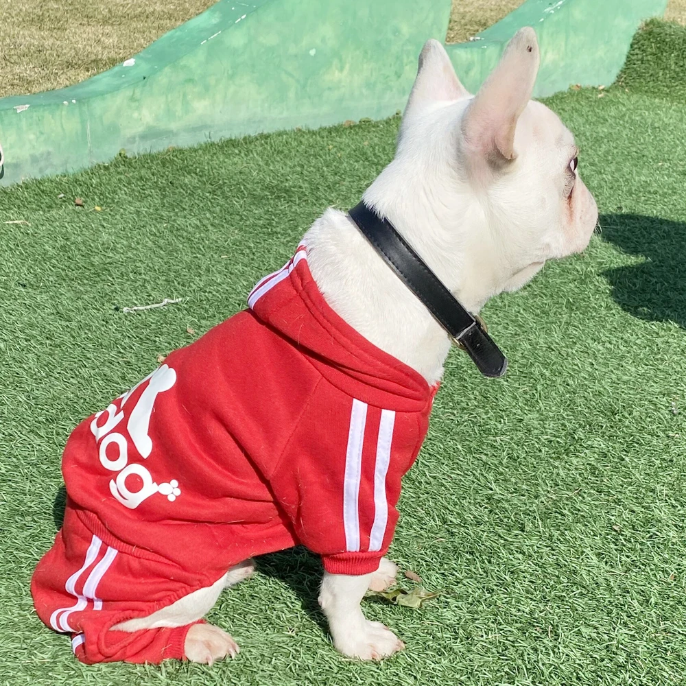 pet clothes Spring Autumn Dog Clothes for Small Dogs Chihuahua Yorkie Bulldog Hoodies Puppy Sweatshirt Dog Tracksuit Jumpsuit Pet Sport Suit