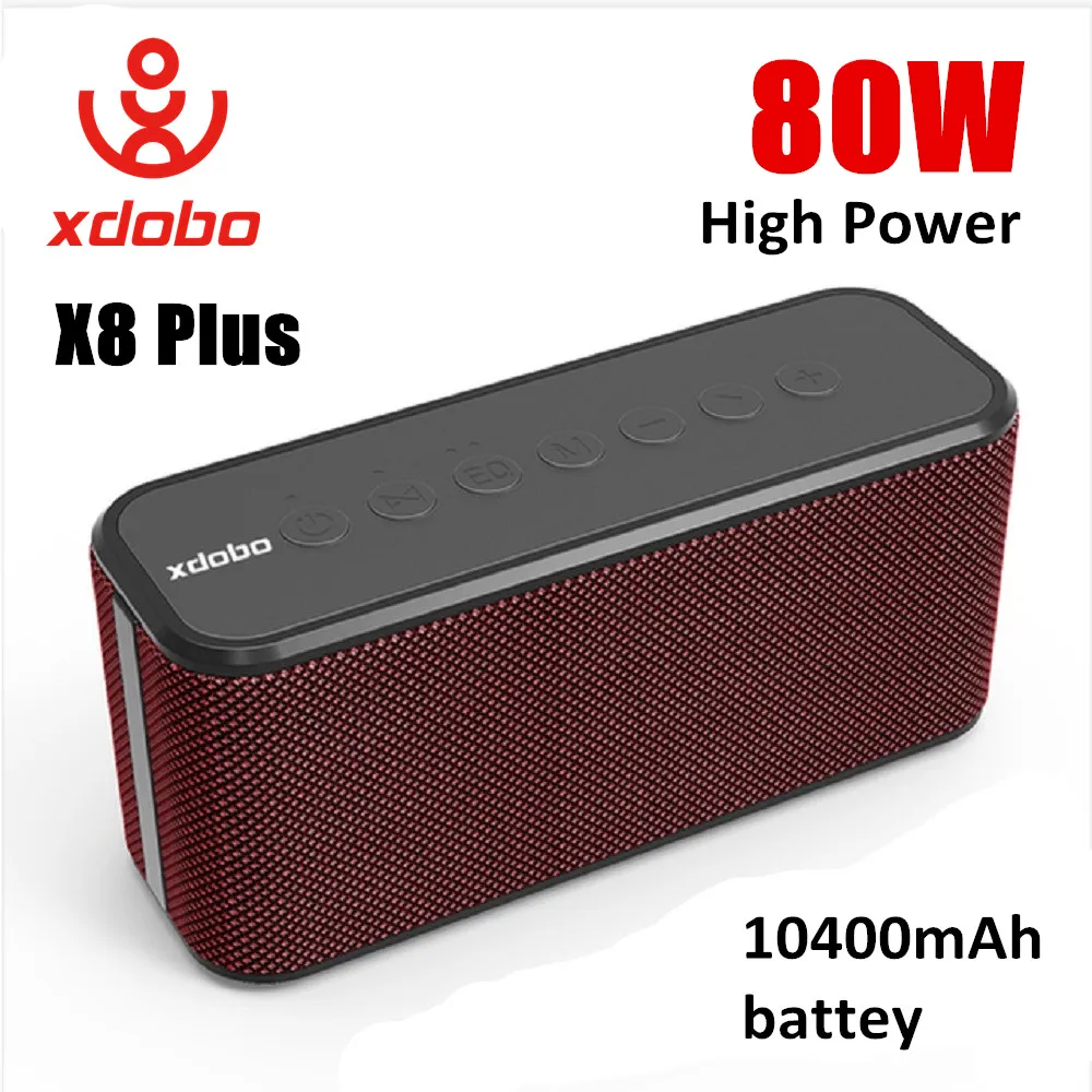XDOBO-X8-Plus-Bluetooth-Speaker-80W-Powerful-Bass-Wireless-Subwoofer ...