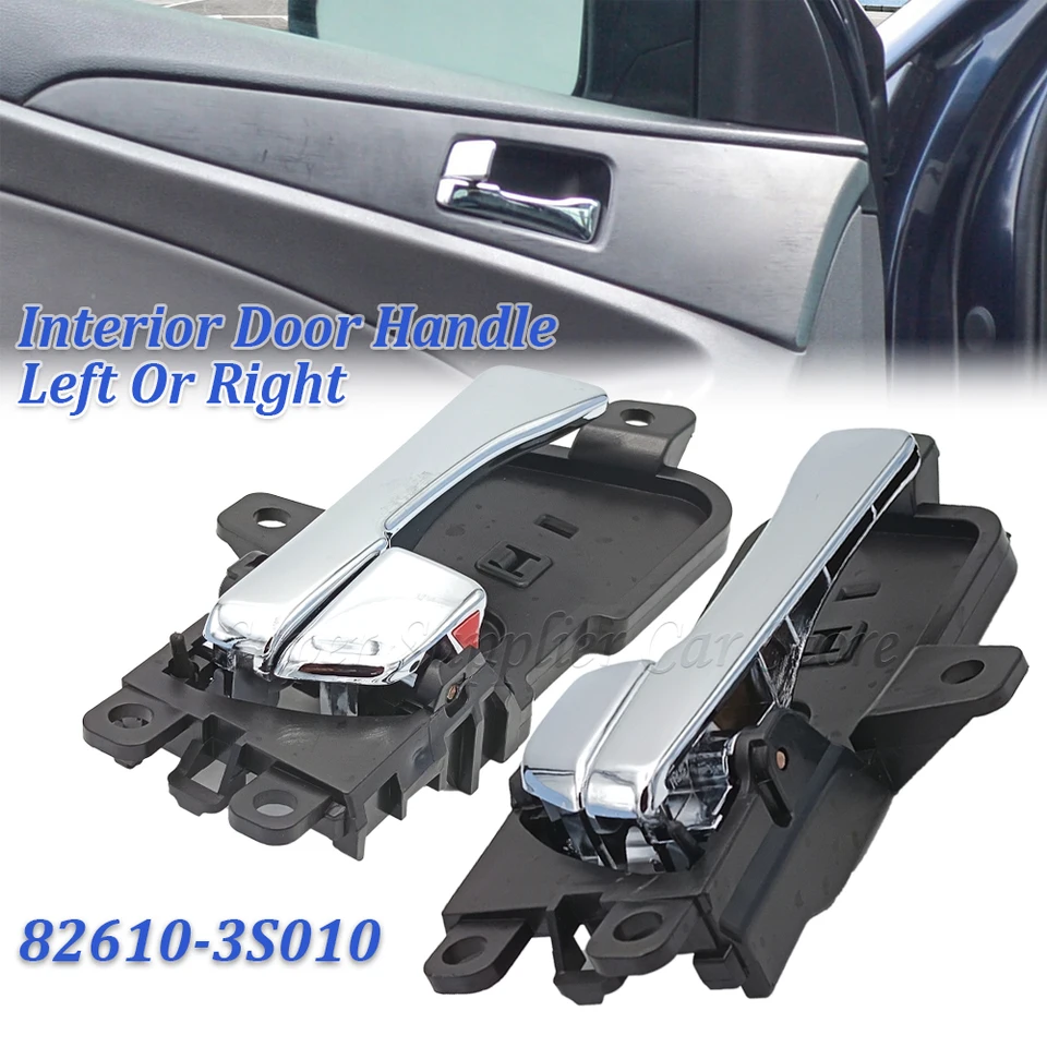 thumbnail image 2 of PM Auto Front Left Inner Door Handle Replacement For 2013-2014 Hyundai Elantra Coupe - No Chrome Version 2 of 12