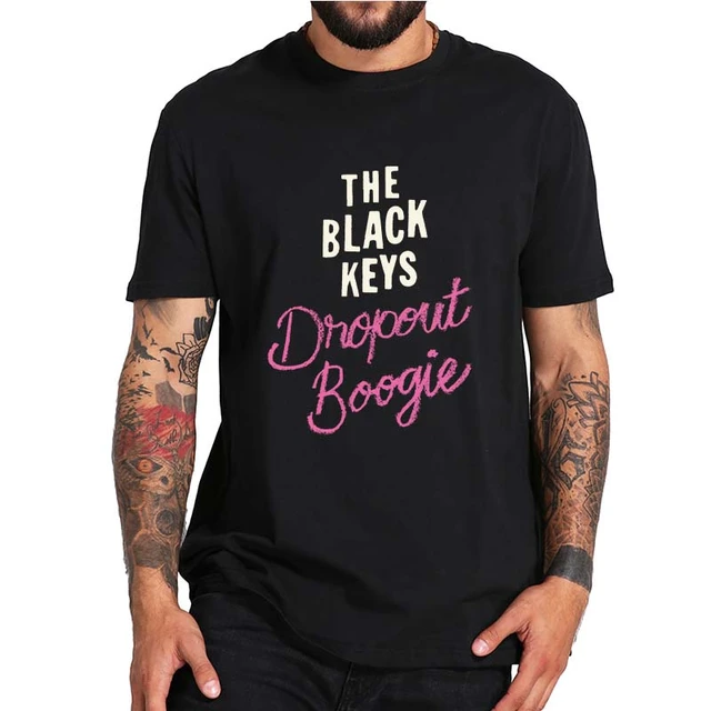 THE BLACK KEYS T-SHIRT BAND LOGO ROCK GLOW IN THE DUNKEL