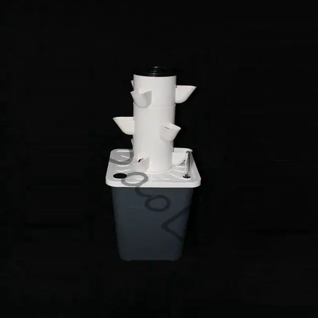 Diy Soilless Tenyésztési Berendezés Kert Erkély Méretű Ültetési Oszlop Pp Hidroponikus Kolonizációs Csészék Zöldség Ültetvényes - Image 3