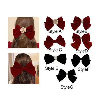 Fermagli per capelli a fiocco, fermagli decorativi alla moda per donne, bambini e neonati
