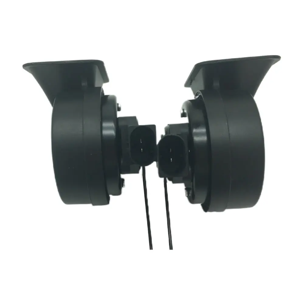 12V Waterproof Snail Horn 110-125db High/Low Tone for Audi A1 A3 A4 A5 A6 A7 A8 VW Golf Jetta Passat
